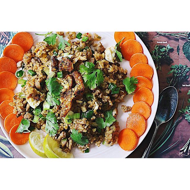 Coconut Fried Rice With Caramelized Pork Tenderloin Recipe The Feedfeed