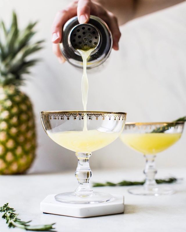 Pineapple Ginger Tequila Punch Recipe The Feedfeed