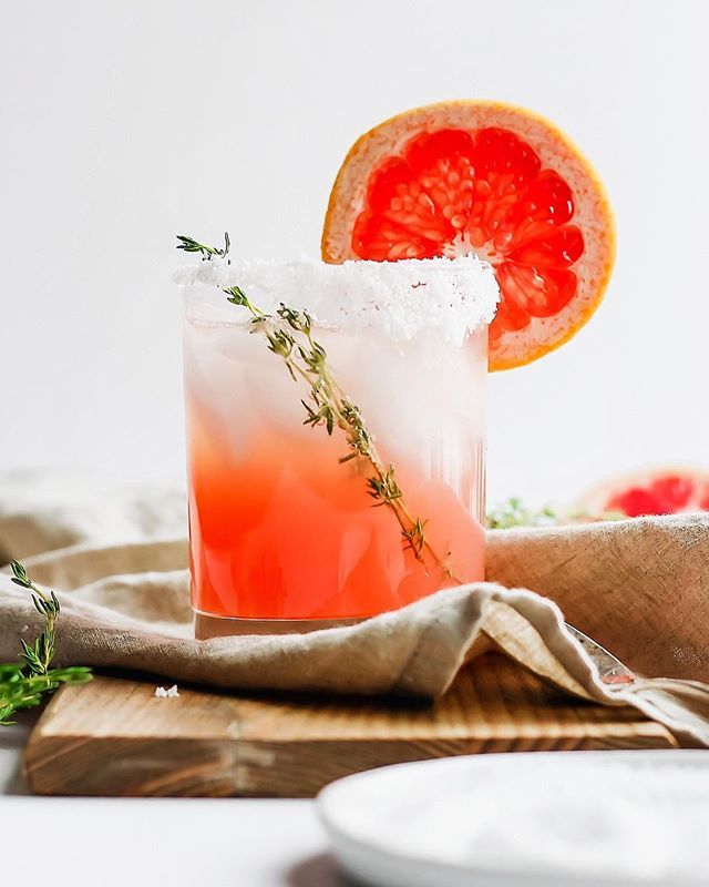 Fresh Thyme and Grapefruit Cocktail Recipe The Feedfeed