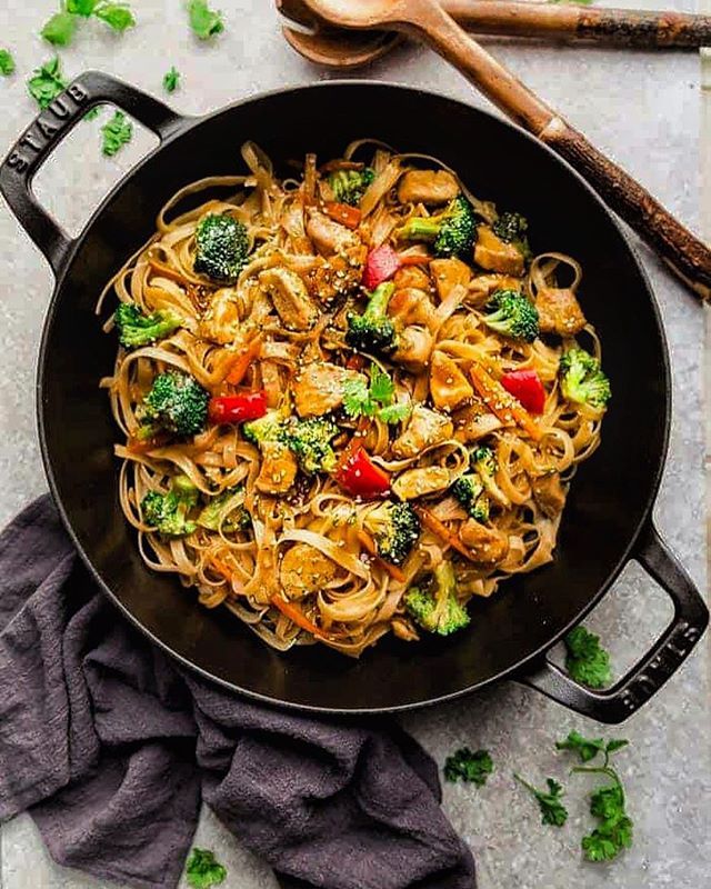 Sesame Chicken Shirataki Noodles Recipe The Feedfeed