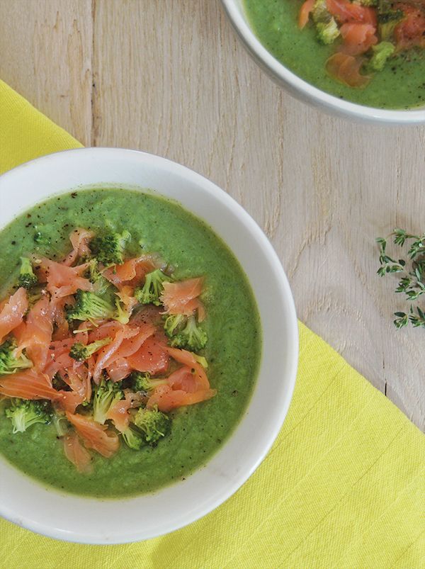 Broccoli Soup with Smoked Salmon by saltychefs | Quick & Easy Recipe ...