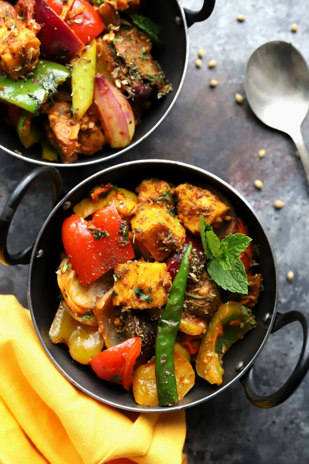 Tofu and Vegetable Kadai Recipe The Feedfeed