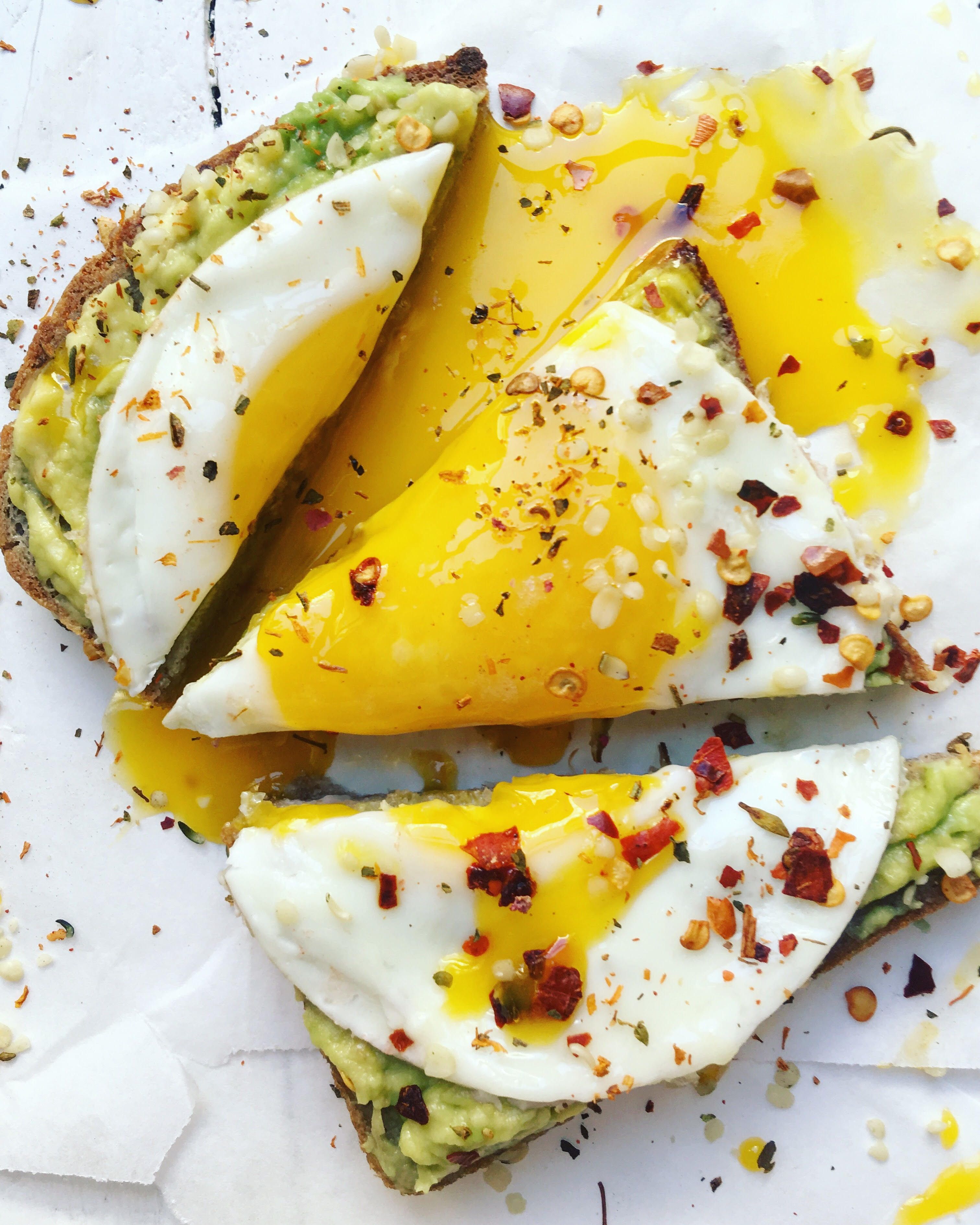 Sunny Side Up Egg Avocado Buckwheat Toast | The Feedfeed