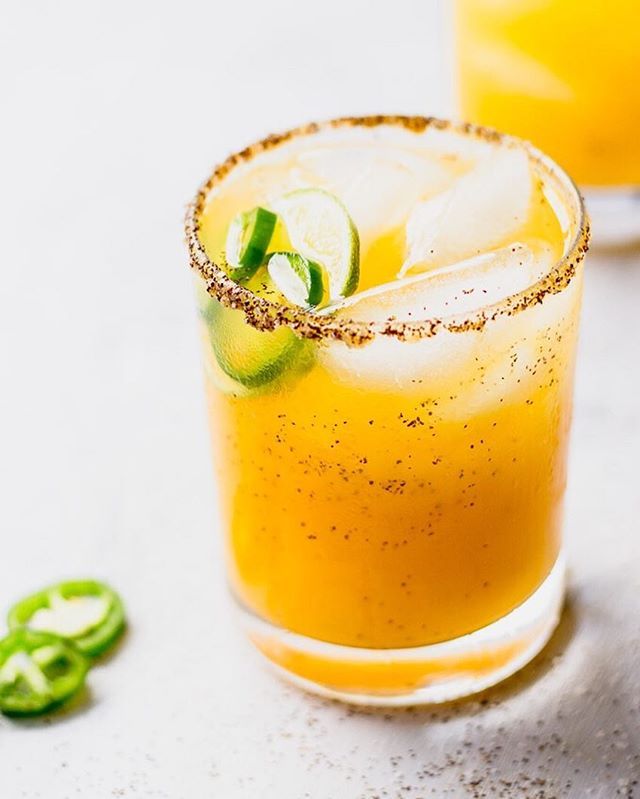 Chili Mango Margaritas Recipe The Feedfeed