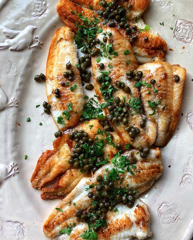 Lemon Caper Sole Recipe The Feedfeed
