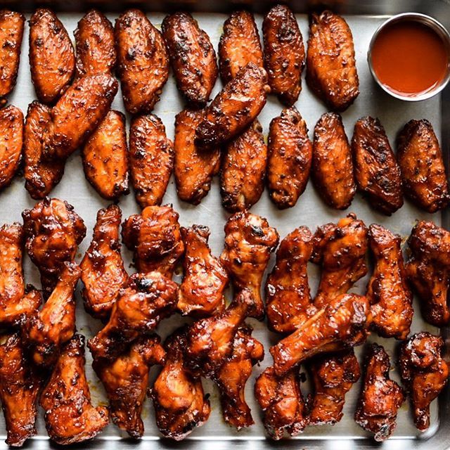 Crispy and Sticky Chicken Wings Recipe | The Feedfeed