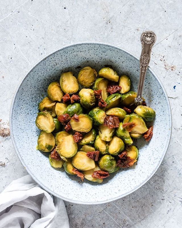 Brussels Sprouts with SunDried Tomatoes Recipe The Feedfeed