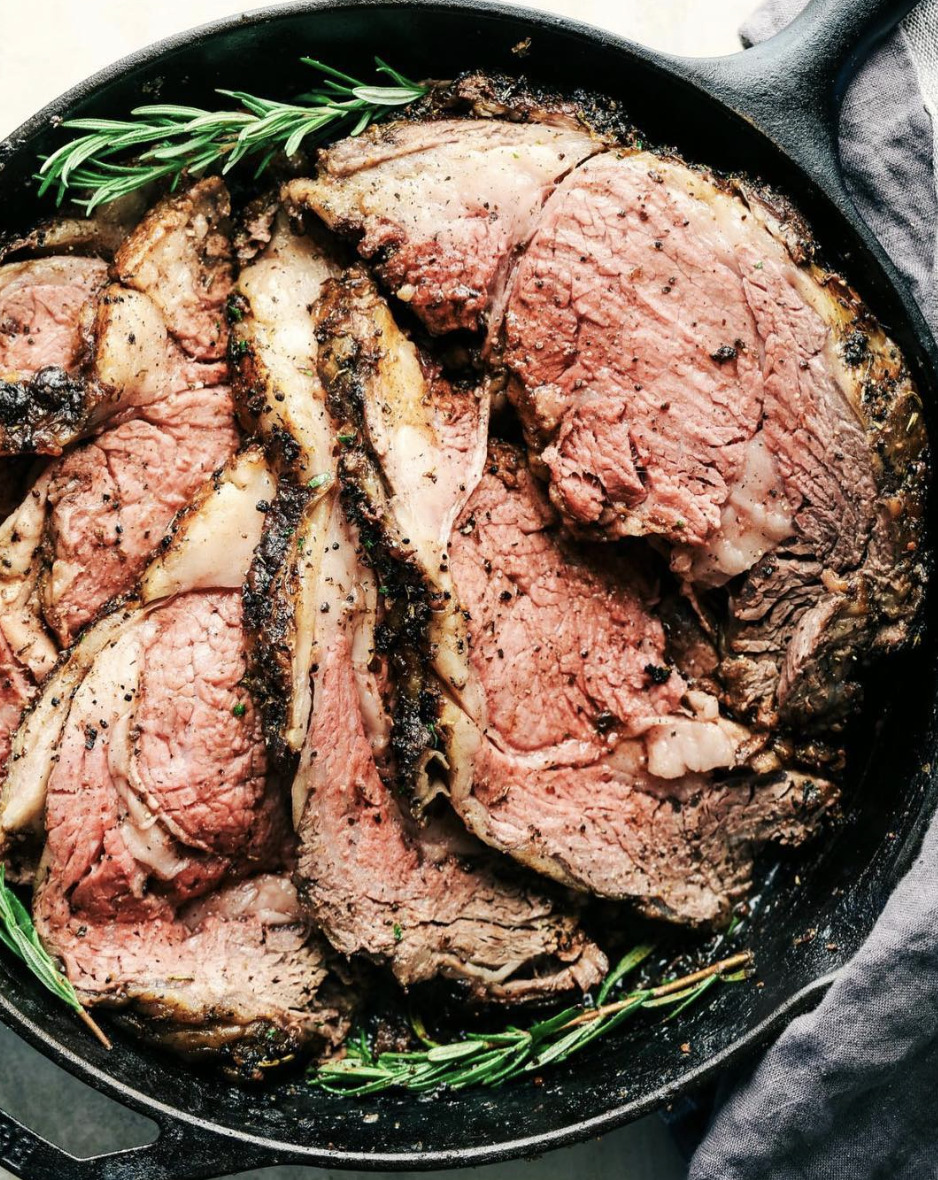 Meat Butter Rub For Prime Rib Meat Tasty Garlic Butter Prime Rib