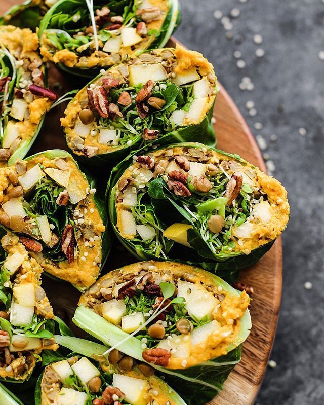 Spicy Lentil and Sweet Potato Wraps recipe The Feedfeed