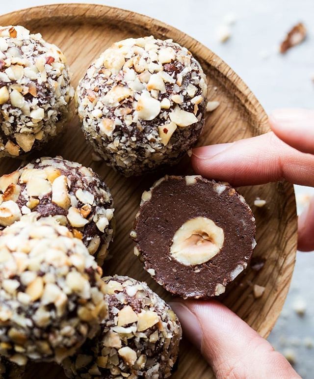 Chocolate Hazelnut Bites Recipe The Feedfeed