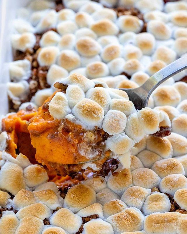 Pecan and Marshmallow Topped Sweet Potato Casserole by jessica_gavin ...