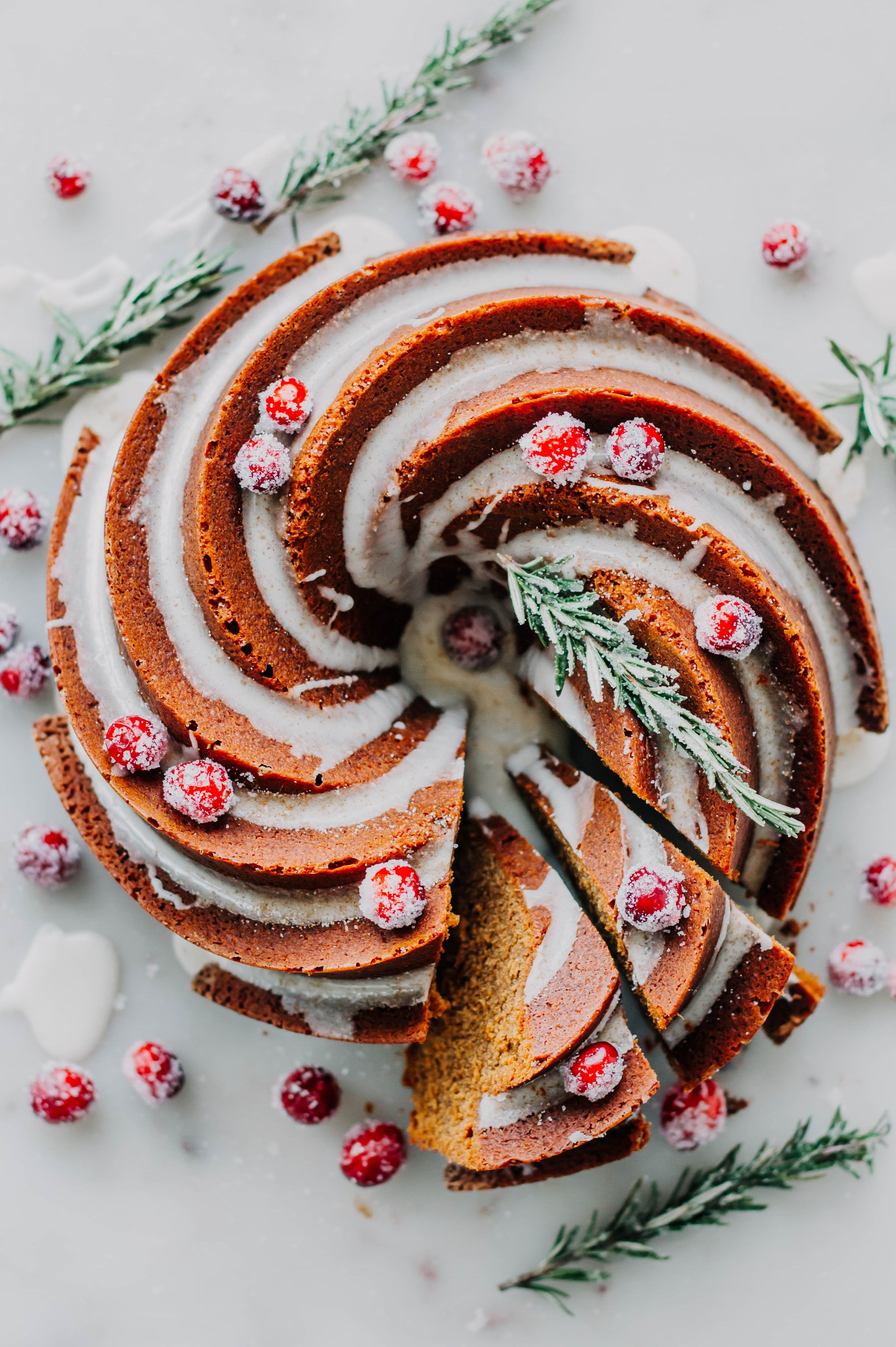 Mini Gingerbread Bundt Cakes by thefeedfeed | Quick & Easy Recipe | The ...