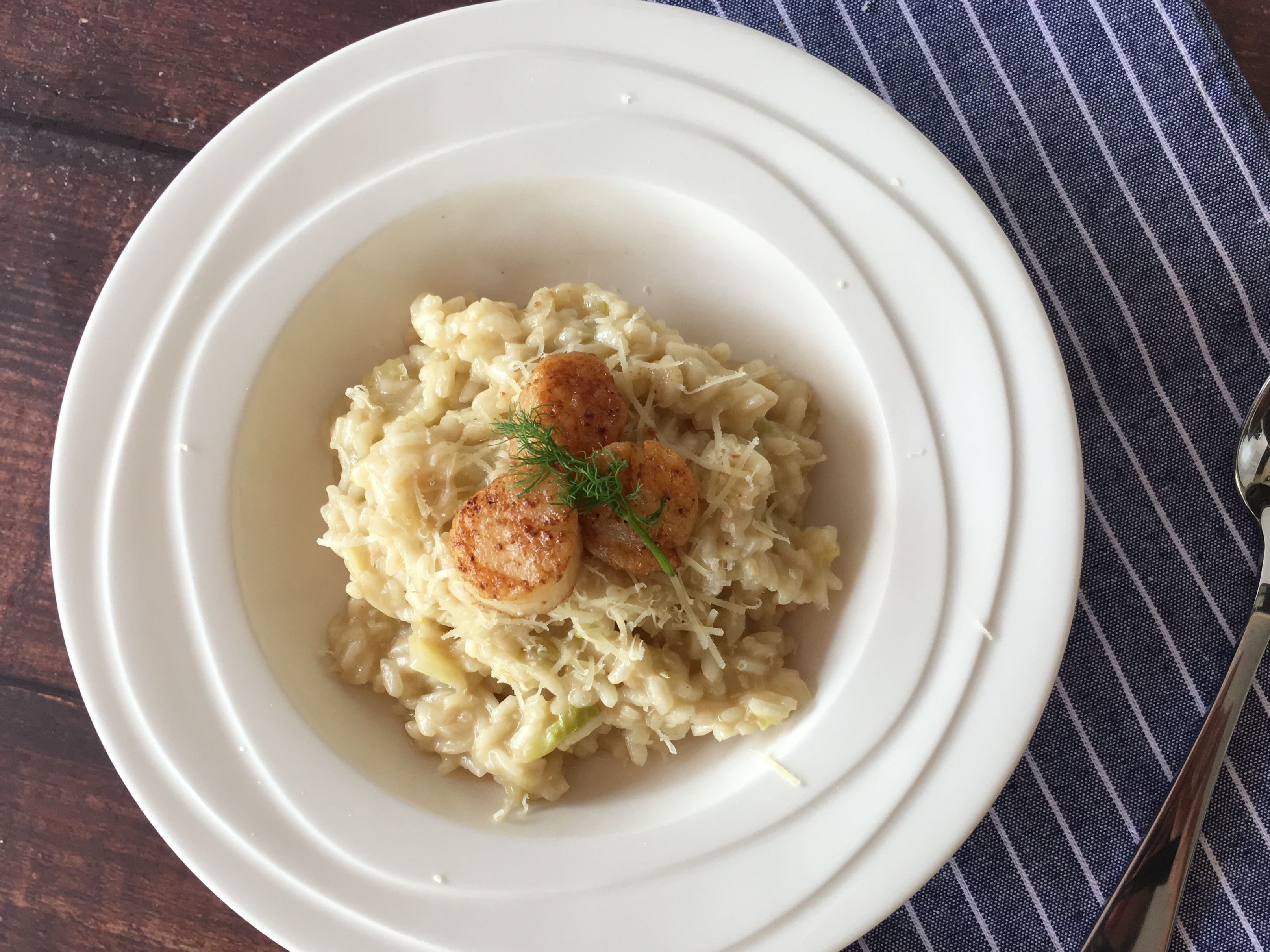 Scallop Risotto Recipe | The Feedfeed