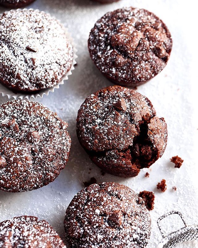 Chocolate Chip Mocha Muffins Recipe By Laura Kasavan The Feedfeed