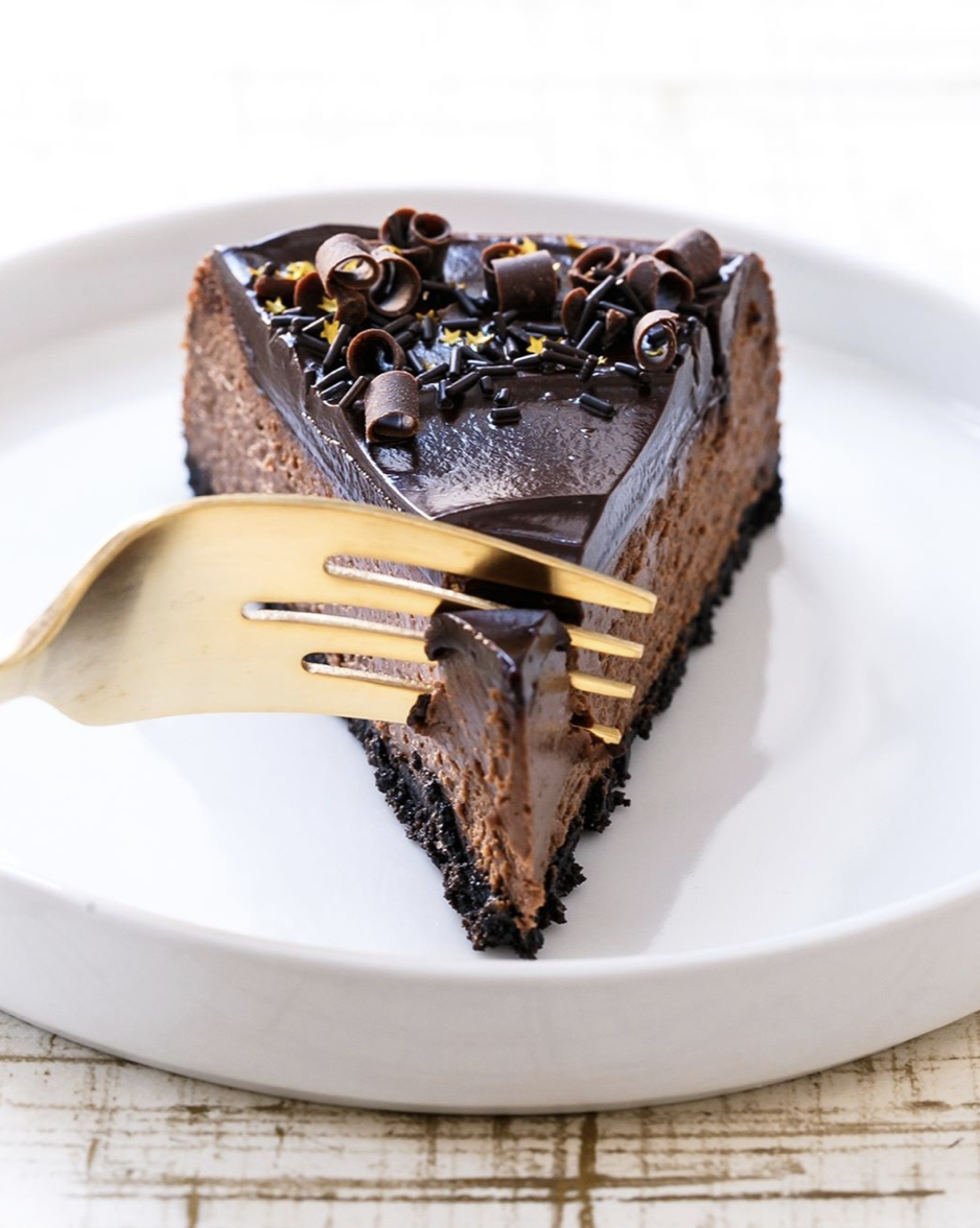 Chocolate Cheesecake with Ganache Topping Recipe The Feedfeed