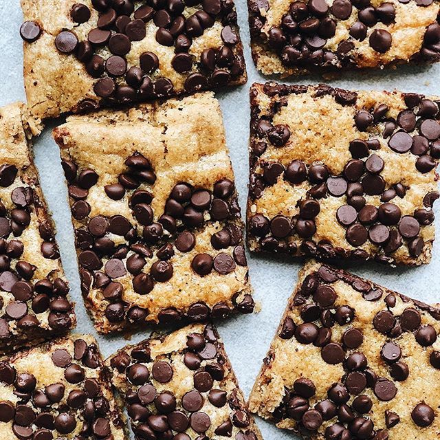 Chocolate Chip Walnut Oat Bars Recipe | The Feedfeed