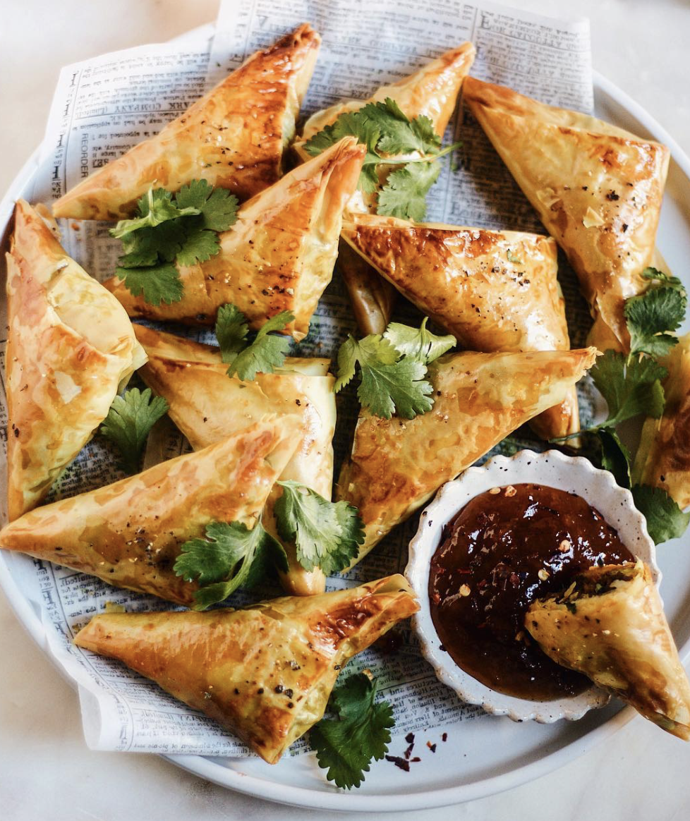 Crispy Baked Meat Samoosas Recipe | The Feedfeed