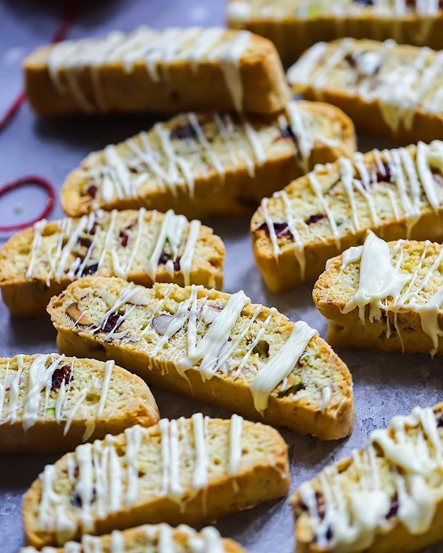 Almond and Pistachio Biscotti