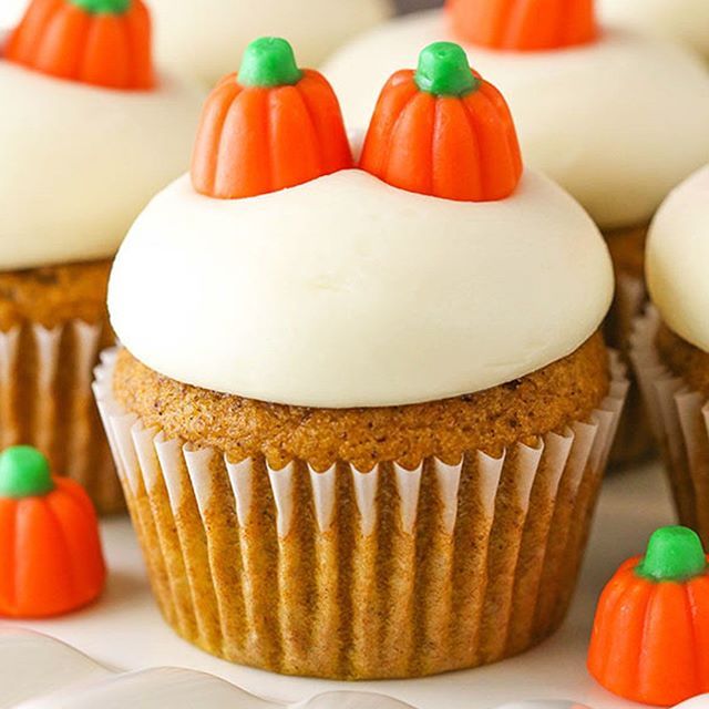 Brown Sugar Pumpkin Cupcakes Recipe | The Feedfeed