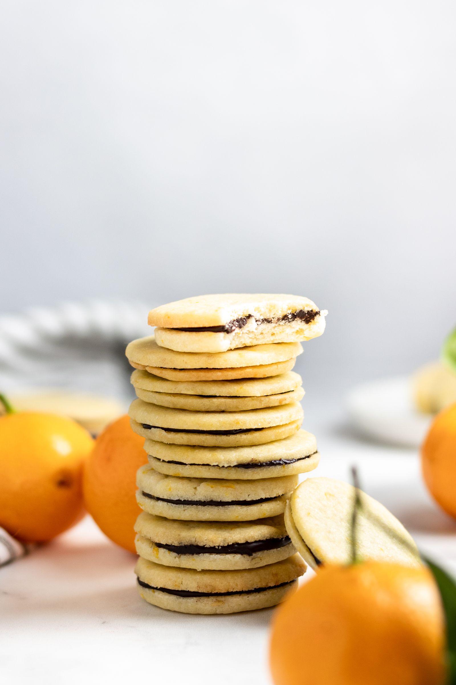 Chocolate and Orange Sandwich Cookies The Feedfeed