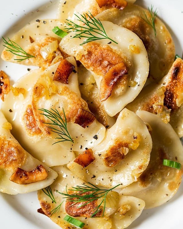 Potatoes and 'Ricotta' Stuffed Pierogi by lazycatkitchen | Quick & Easy ...