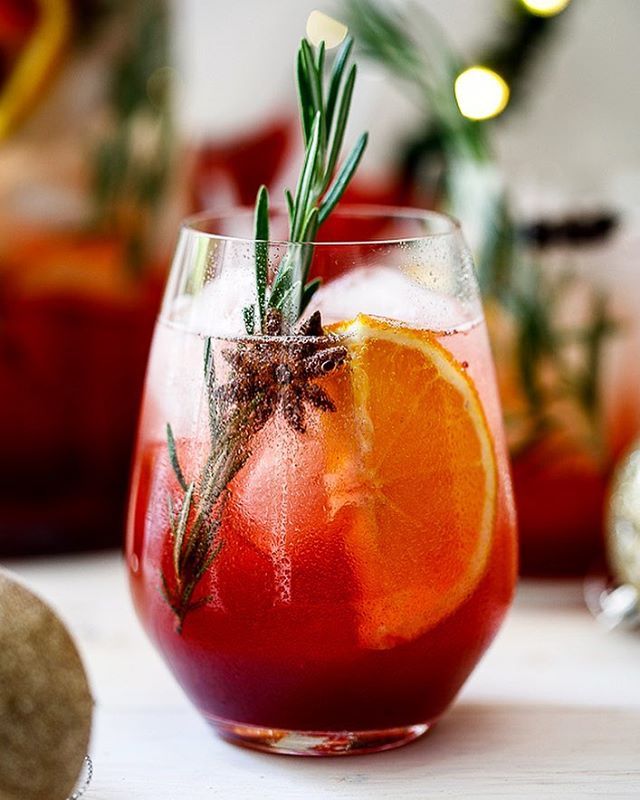 Sparkling Cranberry Sangria recipe by Simply Delicious | The Feedfeed