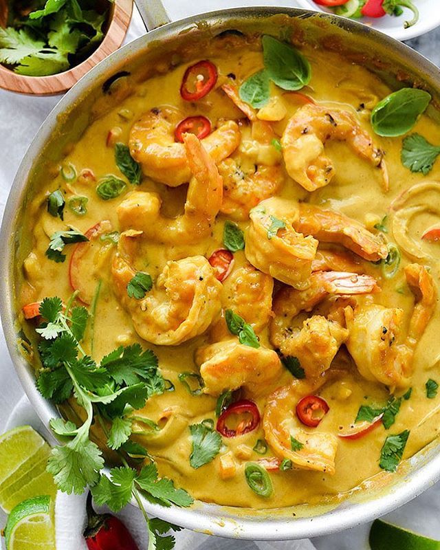 Thai Coconut Shrimp Recipe | The Feedfeed