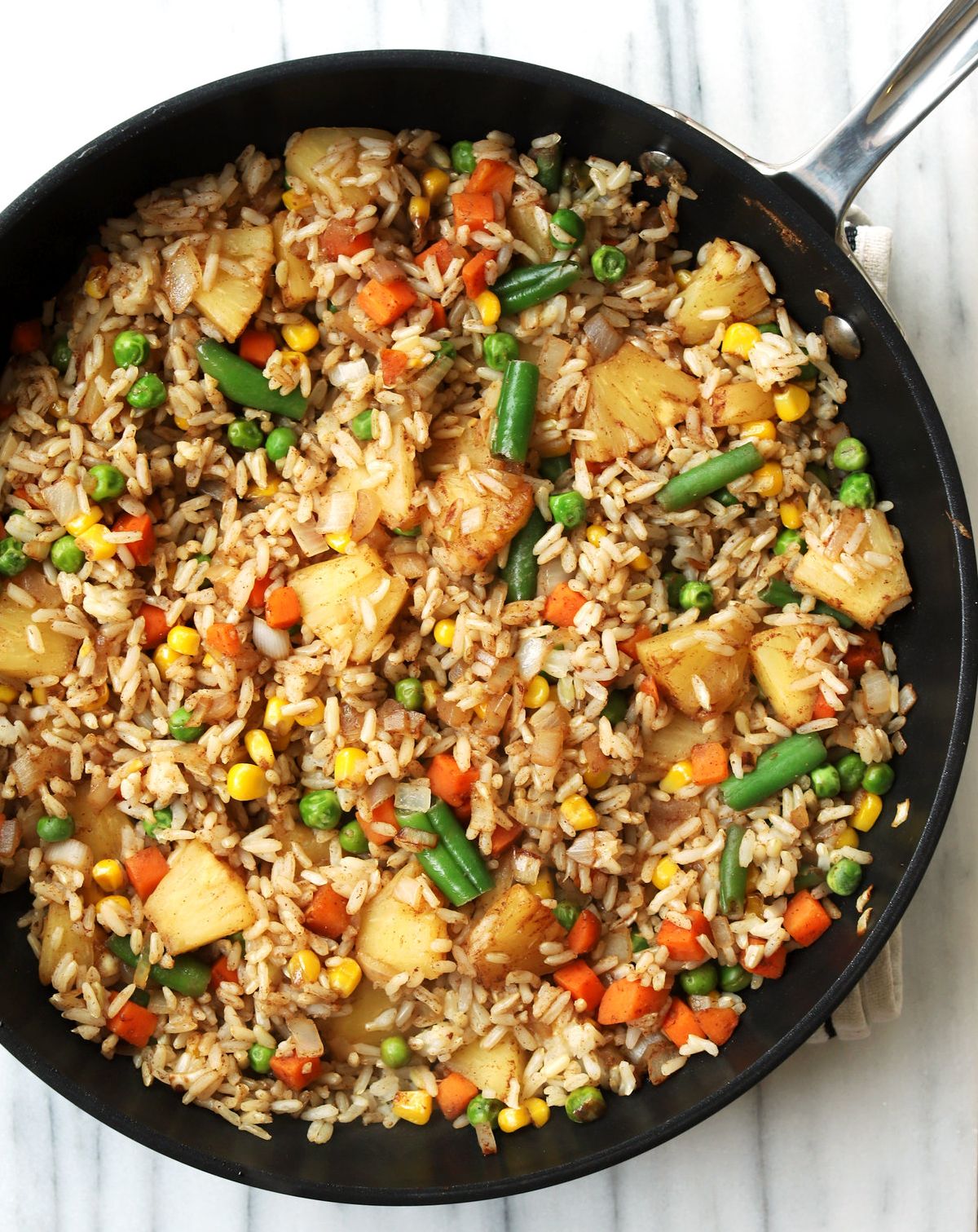 Easy Pineapple Fried Rice by eatingforironman | The Feedfeed