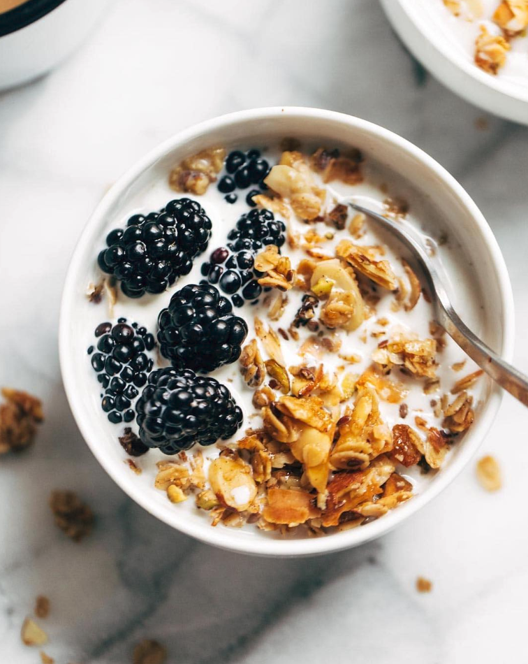 Almond Oats and Golden Raisin Granola Recipe The Feedfeed