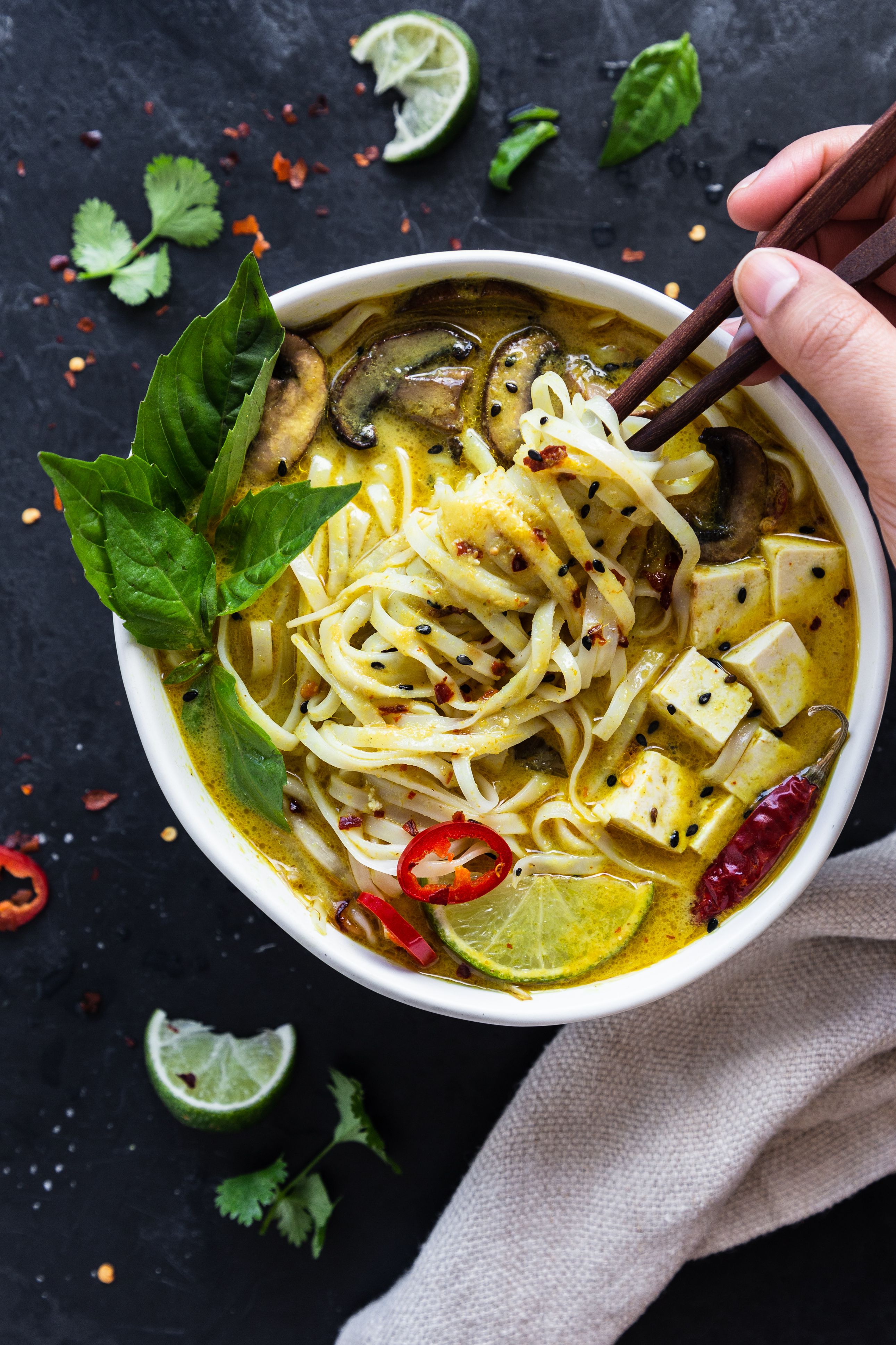 Thai Curry Noodle Soup Recipe The Feedfeed