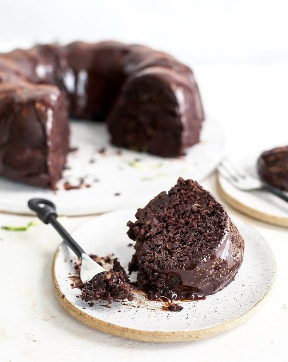 Triple Chocolate Zucchini Bundt Cake Recipe | The Feedfeed