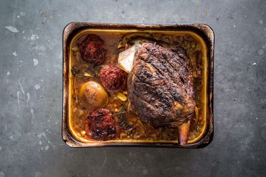 Slow Roasted lamb Shoulder with Harissa Rub by bondiharvest Quick