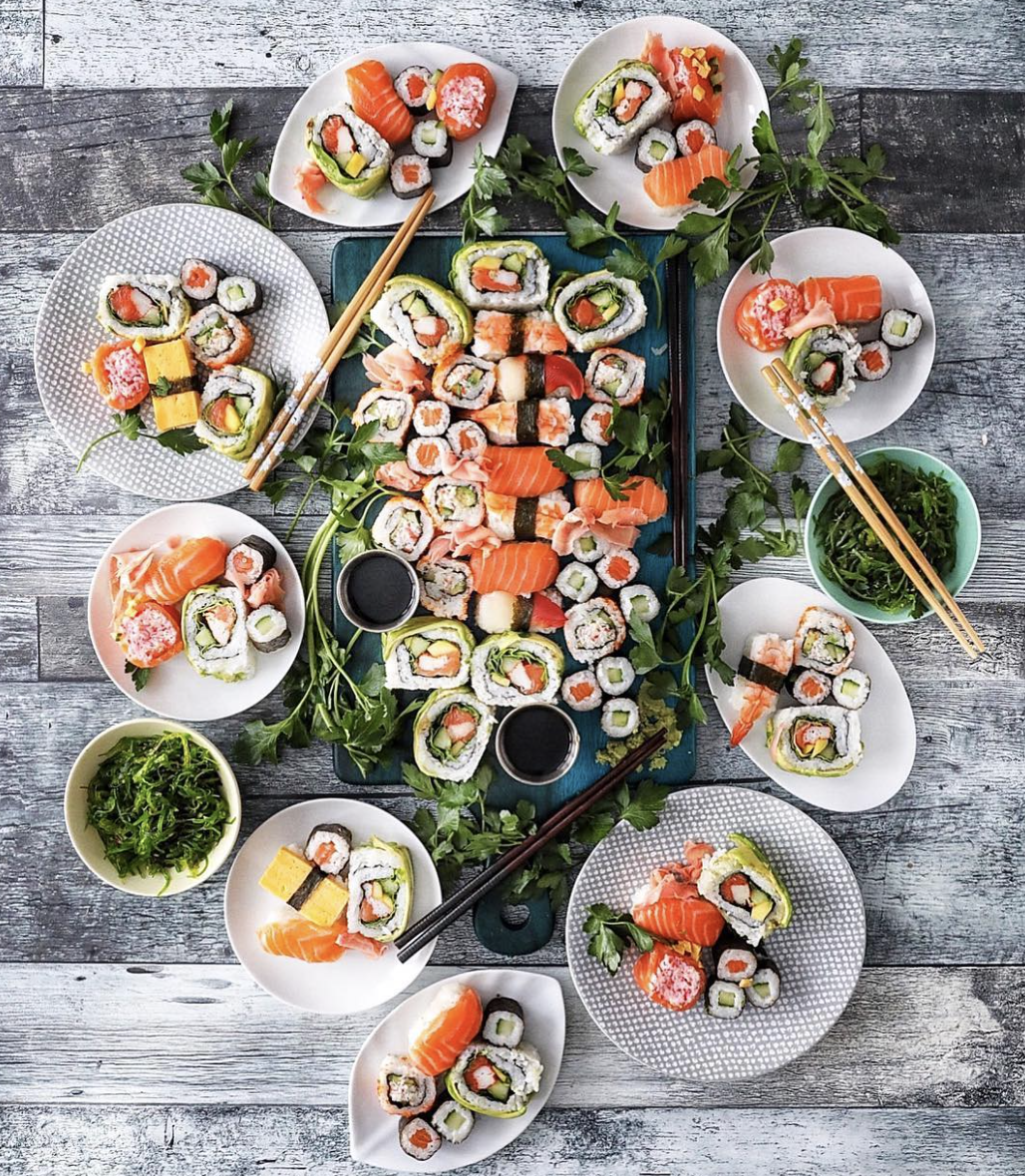 Mega Sushi Platter Recipe | The Feedfeed