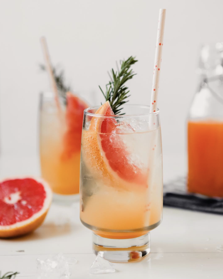 Rosemary and Grapefruit Mocktails Recipe | The Feedfeed