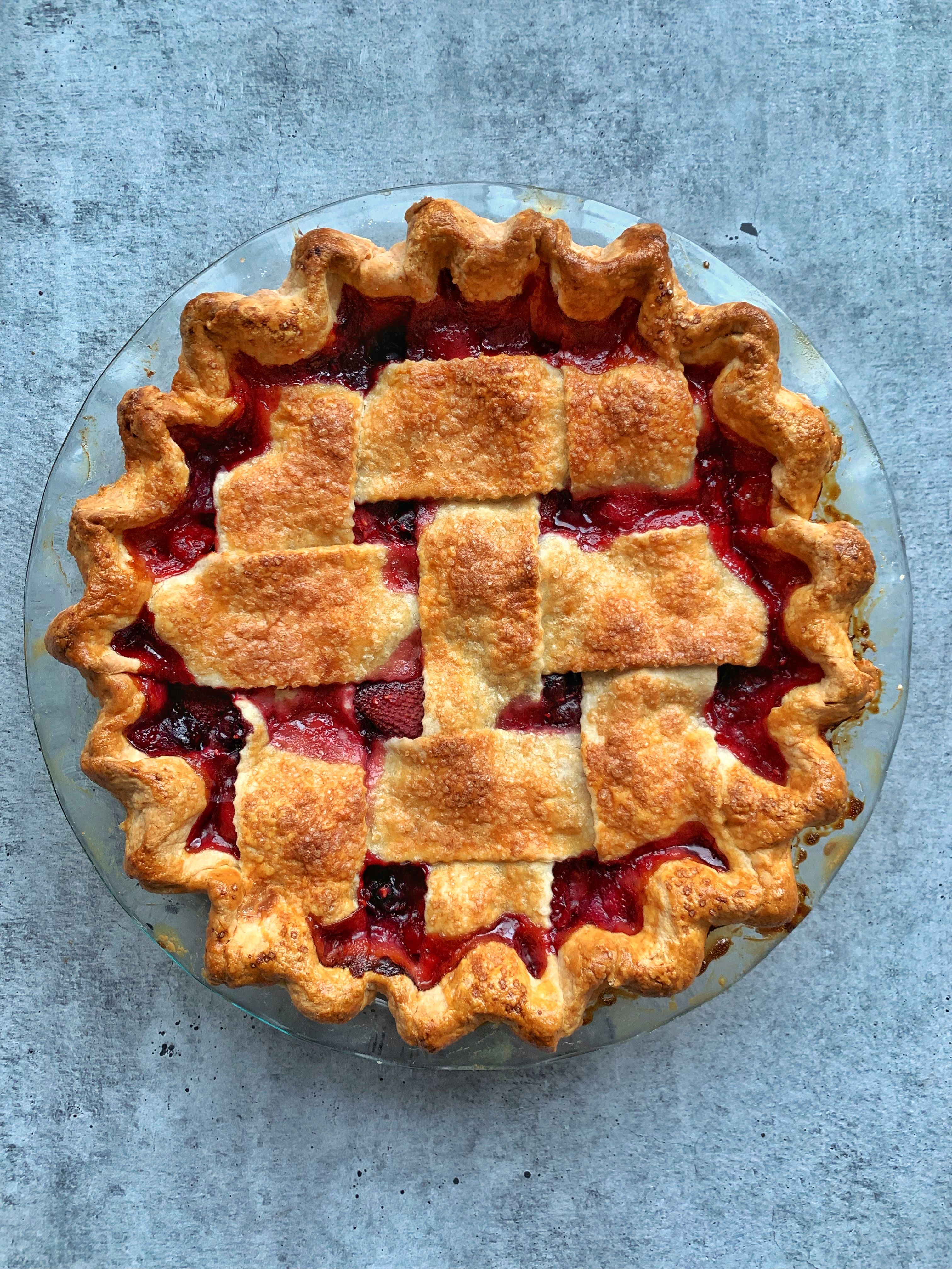 Blueberry Raspberry Pie