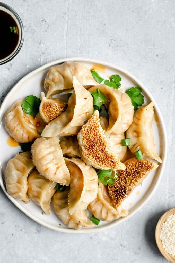 Spicy Gochujang Tofu Dumplings Recipe The Feedfeed