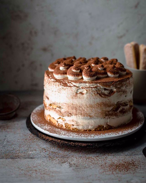 Tiramisu Cake with Mascarpone Frosting Recipe | The Feedfeed