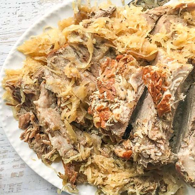 Instant Pot Pork Roast with Sauerkraut by denisezwright Quick & Easy