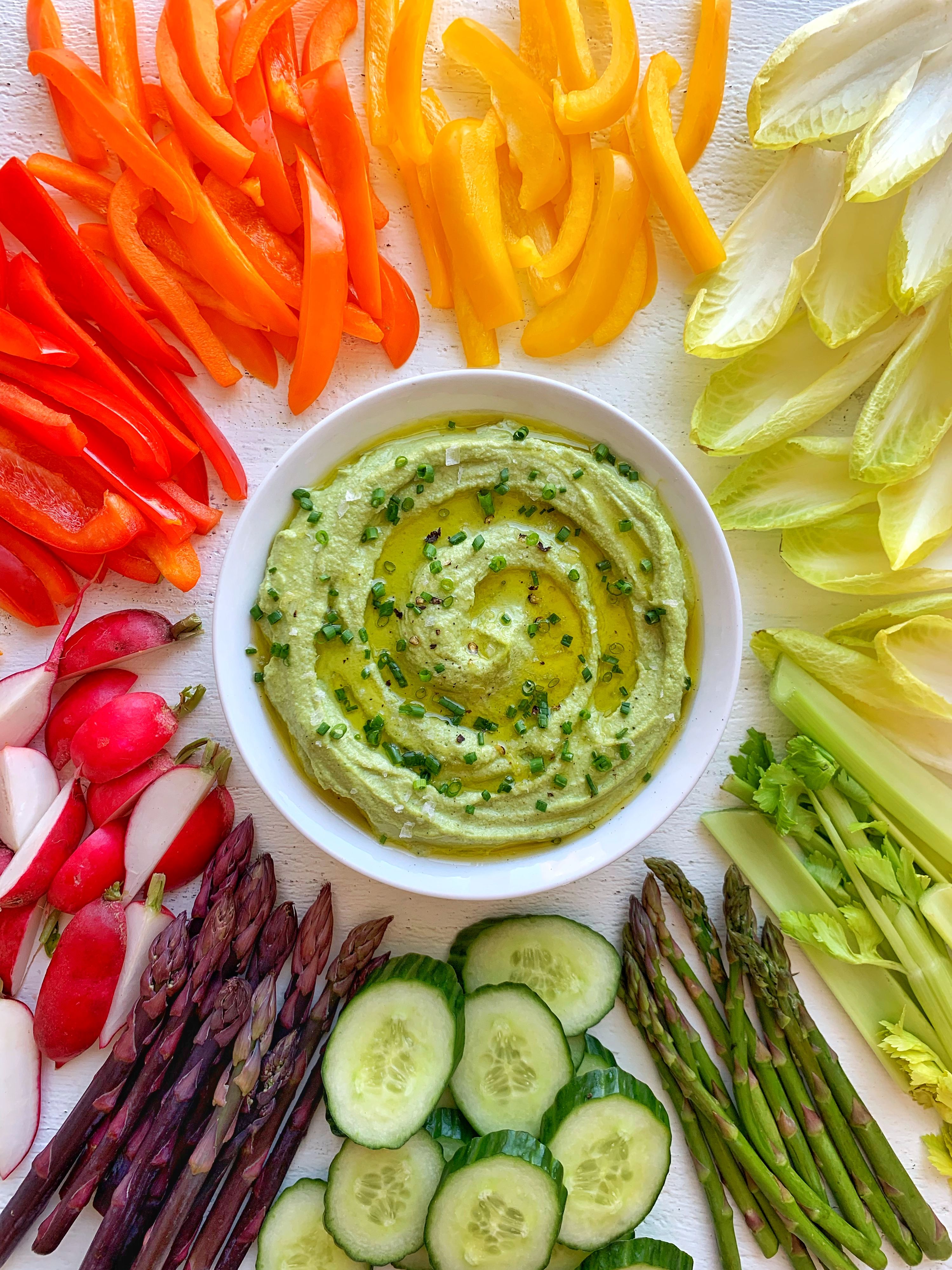 Whole30 Green Goddess Dip with Crudité by thefeedfeed | Quick & Easy ...