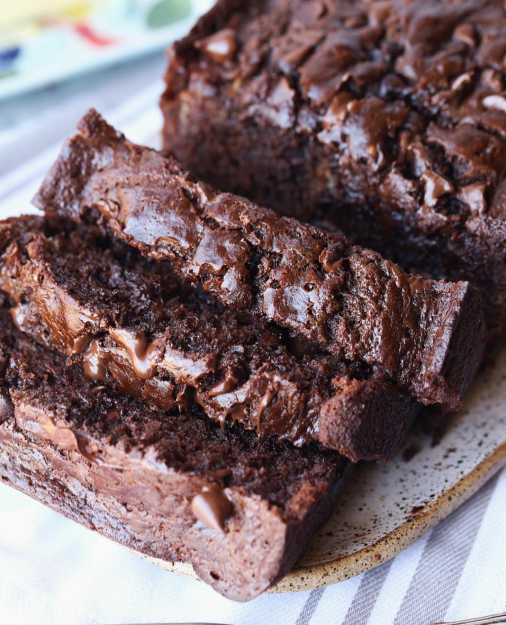Double Chocolate Banana Bread