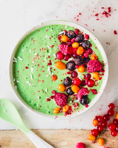 Mint and Pineapple Green Smoothie by myberryforest | Quick & Easy Recipe |  The Feedfeed