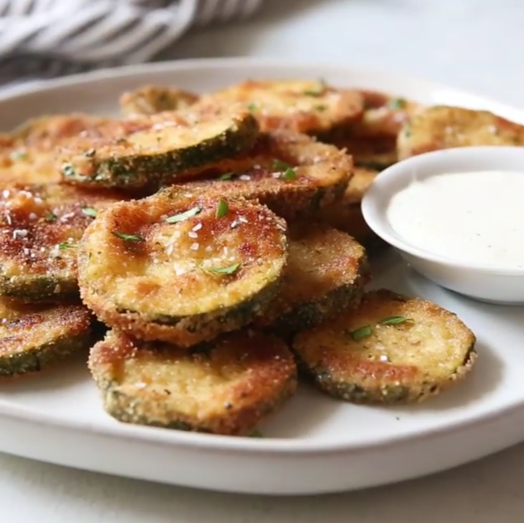 Crispy Zucchini Chips Recipe | The Feedfeed