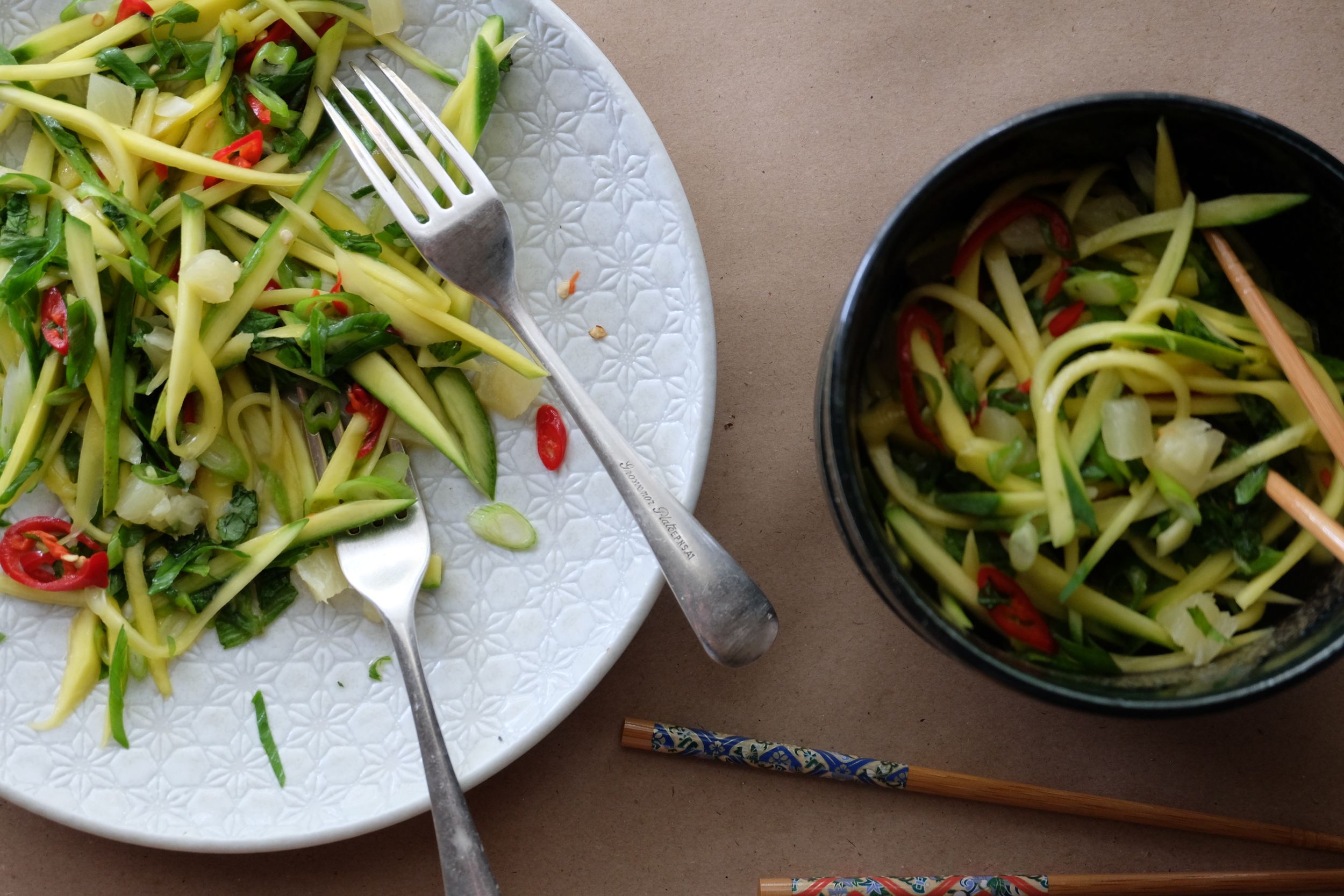Malaysian mango salad Recipe The Feedfeed