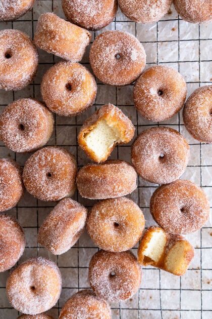 Cinnamon Sugar Mini Donuts