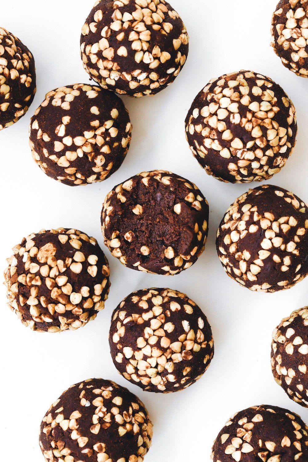Medjool Date Buckwheat Brownie Crunch Bites Recipe The Feedfeed