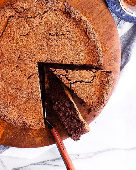 Flourless Chocolate Mousse Cake Recipe The Feedfeed 
