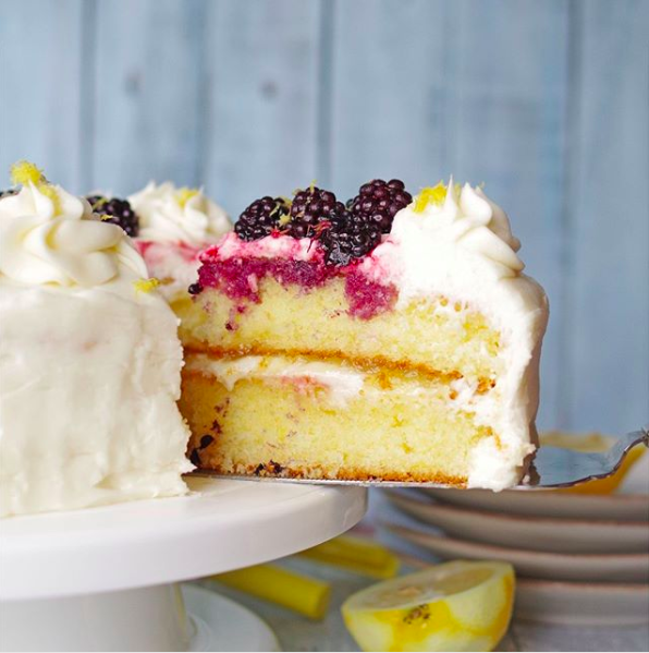 Triple Lemon Layer Cake Recipe The Feedfeed