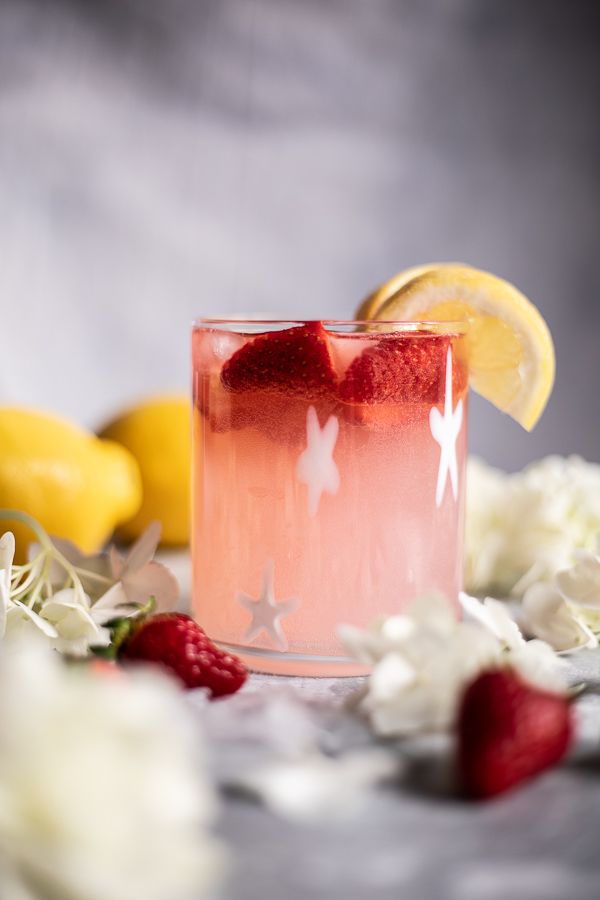 Sparkling Strawberry Lemonade Recipe By Anessa Petteruti The Feedfeed