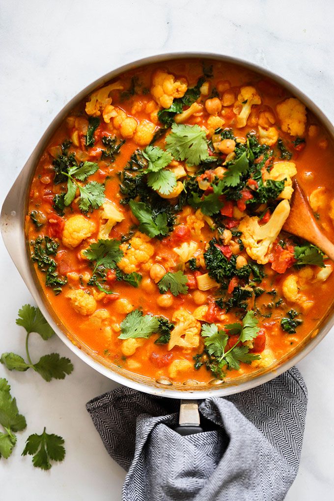 Creamy Coconut Cauliflower Curry Recipe | The Feedfeed