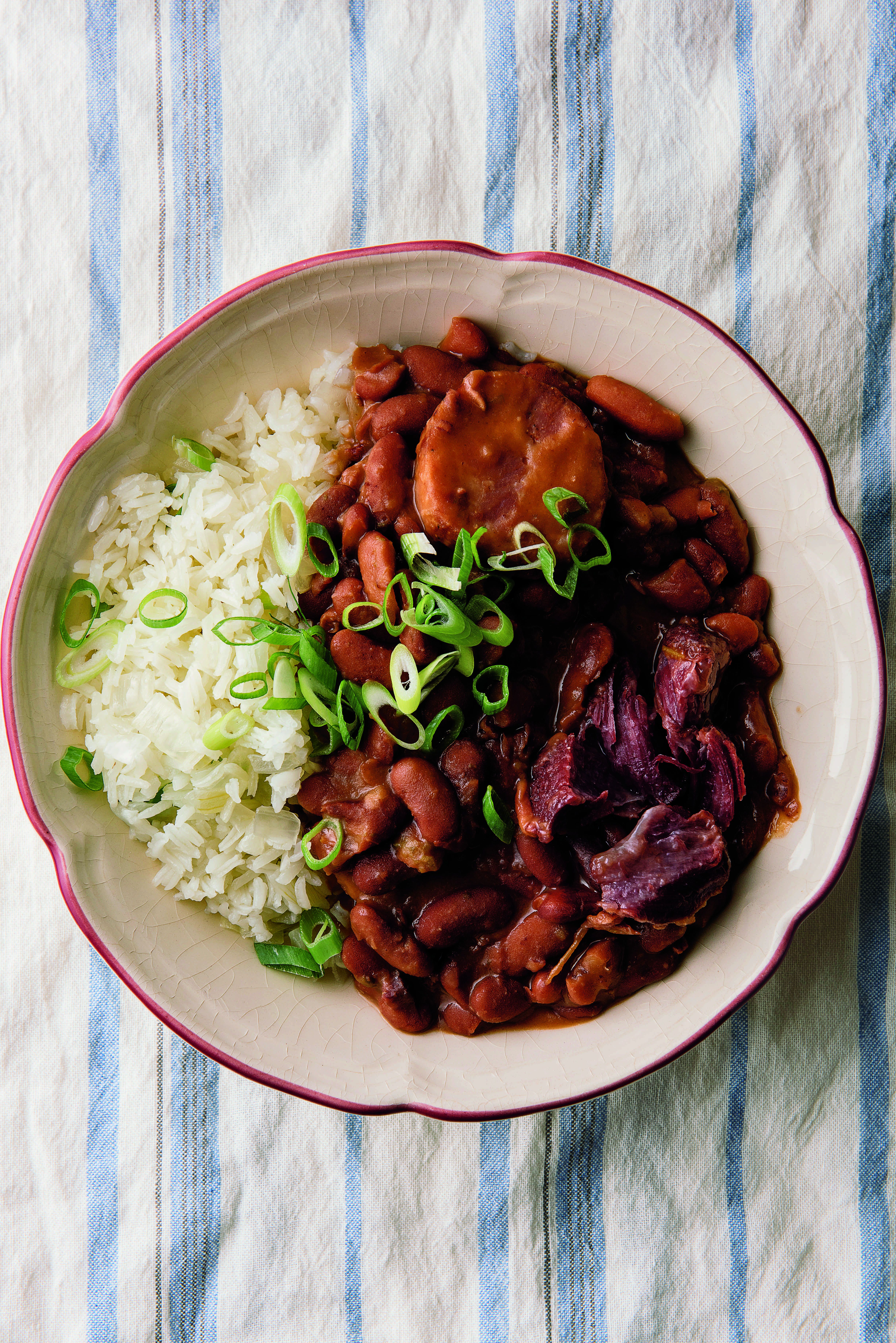 Stove Top Red Beans and Rice (My Way) - A Feast For The Eyes